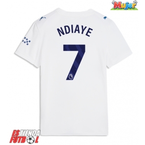 Manchester City Iliman Ndiaye #7 Tercera Equipación Mujer 2026-27 Manga Corta